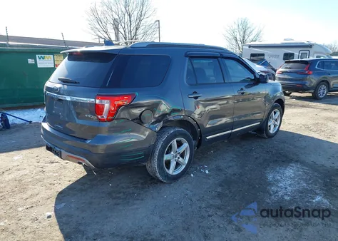 2016 Ford Explorer Xlt z USA, uszkodzony, nr VIN 1FM5K8D8XGGB01137
